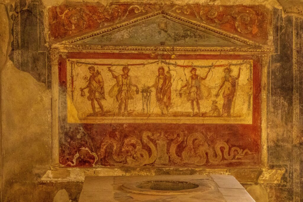 pompeji wandmalerei