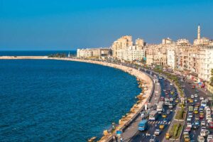 Alexandria, eine Stadt voller Gegensätze und magischer Momente inmitten des alten, historischen Glanzes.